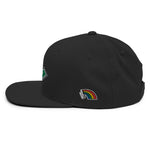 J2 alUHmni Black Snapback Hat